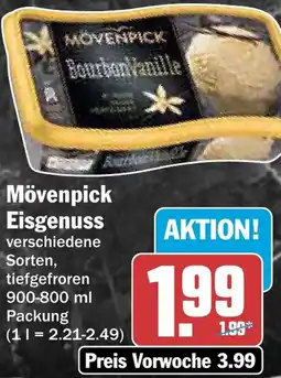 AEZ Mövenpick Eisgenuss Angebot