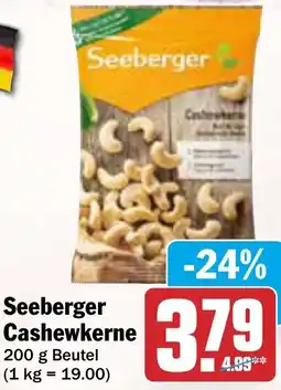 AEZ Seeberger Cashewkerne Angebot