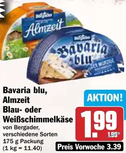 AEZ Bavaria blu, Almzeit Blau- oder Weißschimmelkäse Angebot