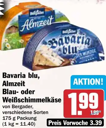 AEZ Bavaria blu, Almzeit Blau- oder Weißschimmelkäse Angebot