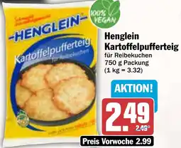 AEZ Henglein Kartoffelpufferteig Angebot