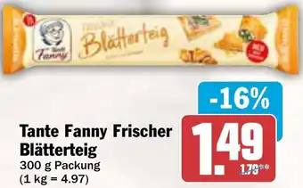 AEZ Tante Fanny Frischer Blätterteig Angebot