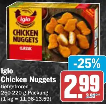 AEZ Iglo Chicken Nuggets Angebot