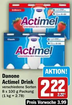 AEZ Danone Actimel Drink Angebot