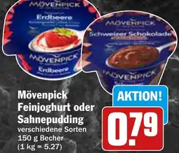 AEZ Mövenpick Feinjoghurt oder Sahnepudding Angebot