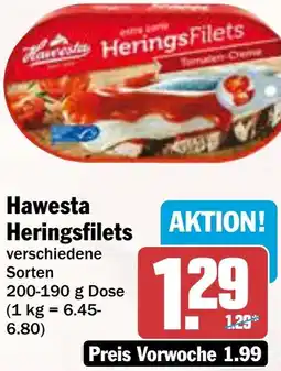 AEZ Hawesta Heringsfilets Angebot