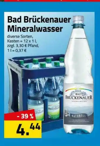 Logo Getränkemarkt Bad Brückenauer Mineralwasser Angebot