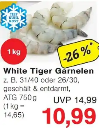 Wiglo Wunderland White Tiger Garnelen Angebot