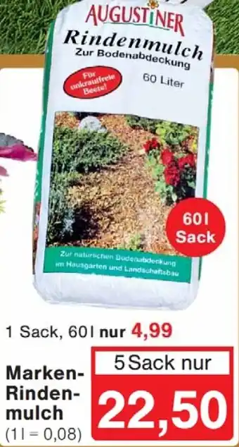Wiglo Wunderland AUGUSTINER Marken Rindenmulch Angebot