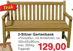 Wiglo Wunderland 2-Sitzer Gartenbank Angebot