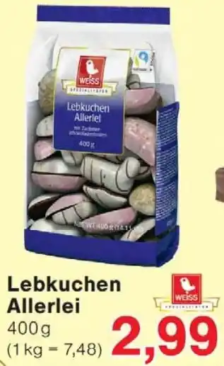 Wiglo Wunderland Lebkuchen Allerlei Angebot
