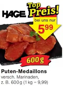 Wiglo Wunderland HAGE Puten-Medaillons Angebot