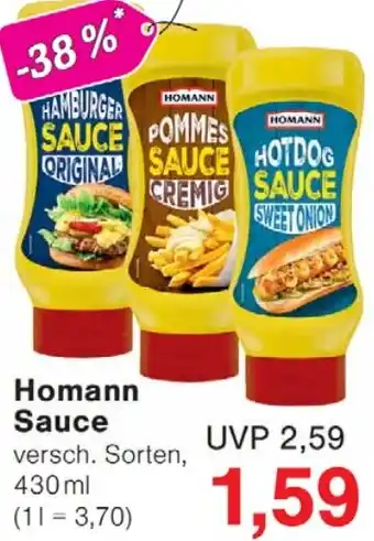Wiglo Wunderland Homann Sauce Angebot