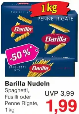 Wiglo Wunderland Barilla Nudeln Angebot