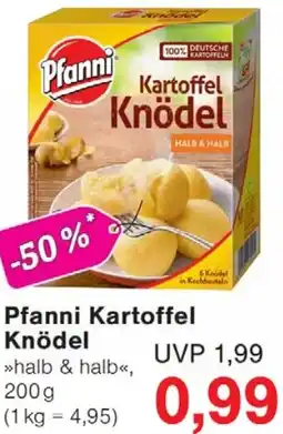 Wiglo Wunderland Pfanni Kartoffel Knödel Angebot