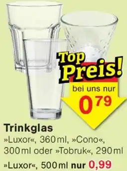 Wiglo Wunderland HEKU Trinkglas Angebot
