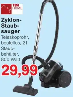 Wiglo Wunderland TIM HOME Zyklon Staubsauger Angebot
