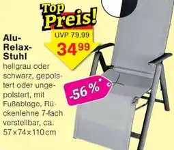 Wiglo Wunderland Alu Relax Stuhl Angebot