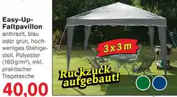 Wiglo Wunderland Easy-Up Faltpavillon Angebot