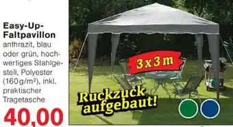 Wiglo Wunderland Easy-Up Faltpavillon Angebot