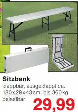 Wiglo Wunderland Sitzbank Angebot
