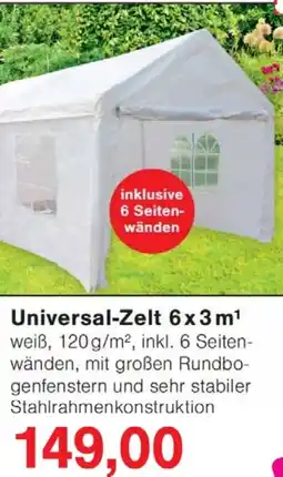 Wiglo Wunderland Universal-Zelt 6x3m Angebot