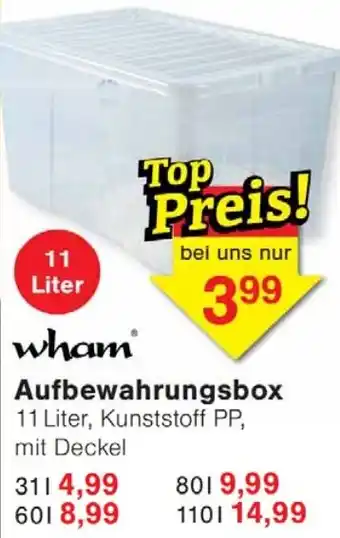 Wiglo Wunderland wham Aufbewahrungsbox Angebot