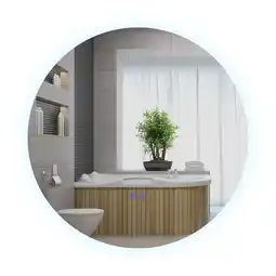 Netto Marken-Discount kleankin Badezimmerspiegel Metall, Glas Angebot