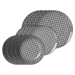 Netto Marken-Discount Ritzenhoff & Breker Teller-Set Takeo Leaves 12er Set Angebot