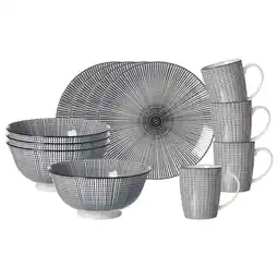 Netto Marken-Discount Ritzenhoff & Breker Frühstücksset Takeo Stripes 12er Set Angebot