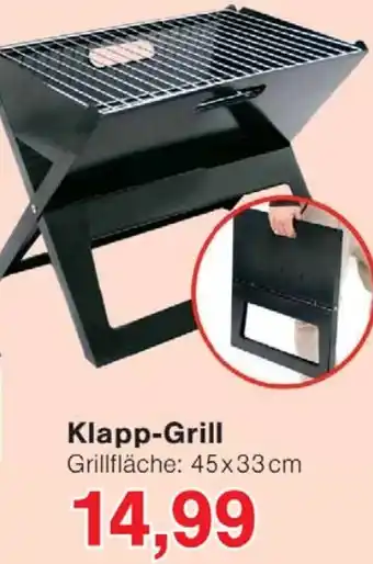 Wiglo Wunderland Klapp-Grill Angebot