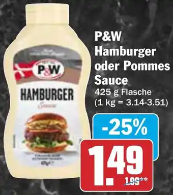 AEZ P&W Hamburger oder Pommes Sauce Angebot