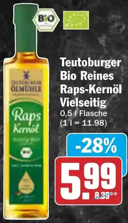 AEZ Teutoburger Bio Reines Raps-Kernöl Vielseitig Angebot