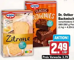 AEZ Dr. Oetker Backmischungen Angebot