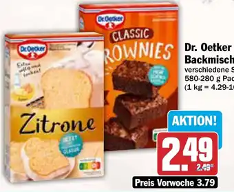 AEZ Dr. Oetker Backmischungen Angebot