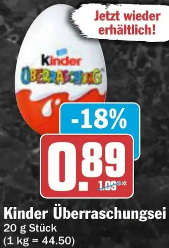 AEZ Kinder Überraschungsei Angebot
