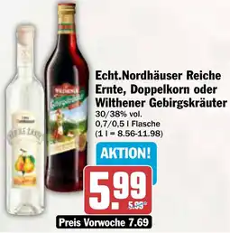 AEZ Echt.Nordhäuser Reiche Ernte, Doppelkorn oder Wilthener Gebirgskräuter Angebot