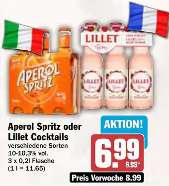 AEZ Aperol Spritz oder Lillet Cocktails Angebot