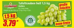 Norma Tafeltrauben hell 1,5 kg Angebot