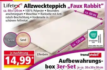 Norma Lifetex Allzweckteppich „Faux Rabbit“ Angebot