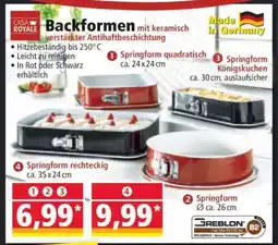 Norma Springform rechteckig Angebot