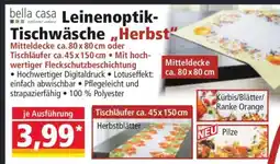 Norma Leinenoptik-Tischwäsche „Herbst“ Angebot
