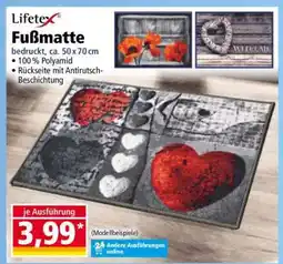 Norma Lifetex Fußmatte Angebot