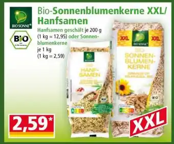 Norma Bio-Sonnenblumenkerne XXL/Hanfsamen Angebot