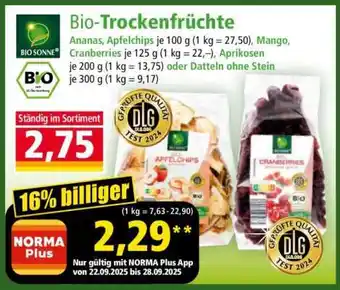 Norma Bio-Trockenfrüchte Angebot