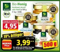 Norma Bio-Honig Angebot