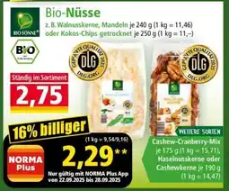 Norma Bio-Nüsse Angebot