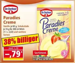 Norma Paradies Creme Angebot