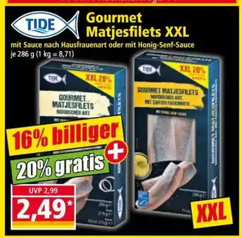 Norma Gourmet Matjesfilets XXL Angebot