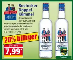 Norma Rostocker Doppel-Kümmel Angebot